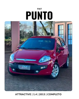 FIAT PUNTO 1.4 ATTRACTIVE 8V FLEX 4P MANUAL FIAT PUNTO 1.4 ATTRACTIVE 8V FLEX 4P MANUAL