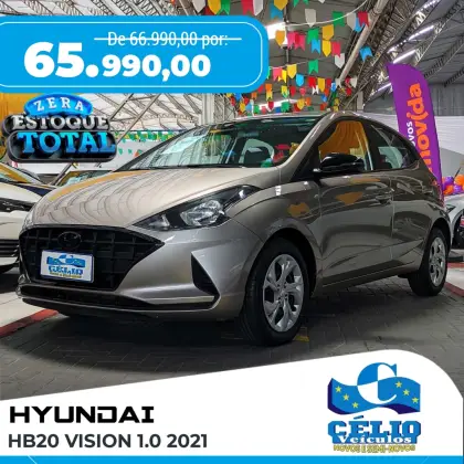 HYUNDAI HB20 1.0 12V FLEX VISION MANUAL HYUNDAI HB20 1.0 12V FLEX VISION MANUAL