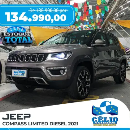 JEEP COMPASS 2.0 16V DIESEL LIMITED 4X4 AUTOMÁTICO JEEP COMPASS 2.0 16V DIESEL LIMITED 4X4 AUTOMÁTICO