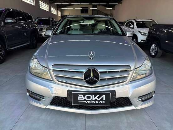 MERCEDES-BENZ-C 180-1.6 CGI SPORT 16V TURBO GASOLINA 4P AUTOMÁTICO MERCEDES-BENZ-C 180-2013