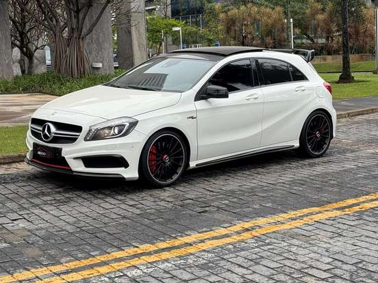 MERCEDES-BENZ-A 45 AMG-2.0 16V TURBO GASOLINA 4P AUTOMATIZADO MERCEDES-BENZ-A 45 AMG-2014