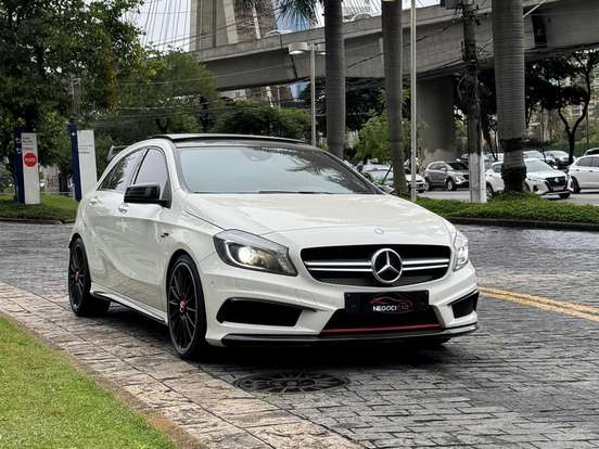MERCEDES-BENZ-A 45 AMG-2.0 16V TURBO GASOLINA 4P AUTOMATIZADO MERCEDES-BENZ-A 45 AMG-2014