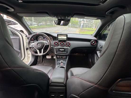 MERCEDES-BENZ-A 45 AMG-2.0 16V TURBO GASOLINA 4P AUTOMATIZADO MERCEDES-BENZ-A 45 AMG-2014