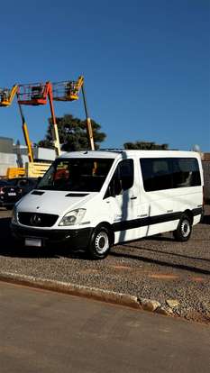 MERCEDES-BENZ-SPRINTER-2.2 415 CDI VAN 16 LUGARES TETO BAIXO 16V BI-TURBO DIESEL MANUAL MERCEDES-BENZ-SPRINTER-2015