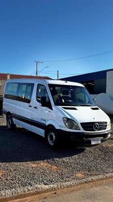 MERCEDES-BENZ-SPRINTER-2.2 415 CDI VAN 16 LUGARES TETO BAIXO 16V BI-TURBO DIESEL MANUAL MERCEDES-BENZ-SPRINTER-2015