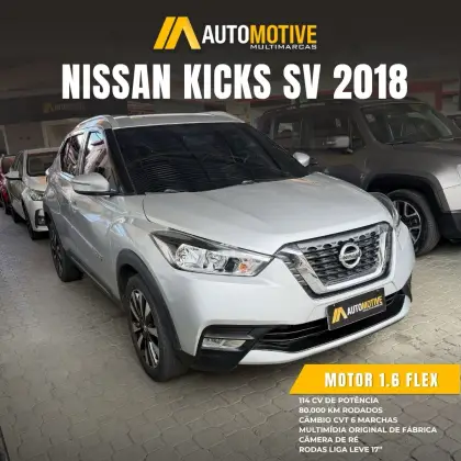 NISSAN KICKS 1.6 16V FLEXSTART SV 4P XTRONIC NISSAN KICKS 1.6 16V FLEXSTART SV 4P XTRONIC
