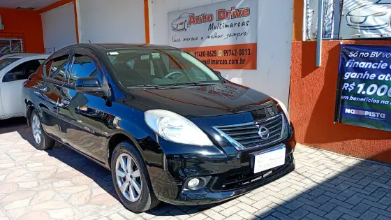 NISSAN VERSA 1.6 16V FLEX SL 4P MANUAL NISSAN VERSA 1.6 16V FLEX SL 4P MANUAL