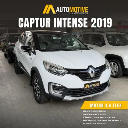 RENAULT CAPTUR 2.0 16V HI-FLEX INTENSE AUTOMÁTICO RENAULT CAPTUR 2.0 16V HI-FLEX INTENSE AUTOMÁTICO