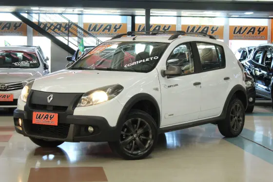 RENAULT SANDERO 1.6 SL STEPWAY RIP CURL 16V FLEX 4P MANUAL RENAULT SANDERO 1.6 SL STEPWAY RIP CURL 16V FLEX 4P MANUAL