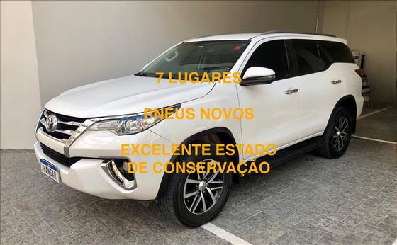 TOYOTA HILUX SW4 2.7 SRV 7 LUGARES 4X2 16V FLEX 4P AUTOMÁTICO