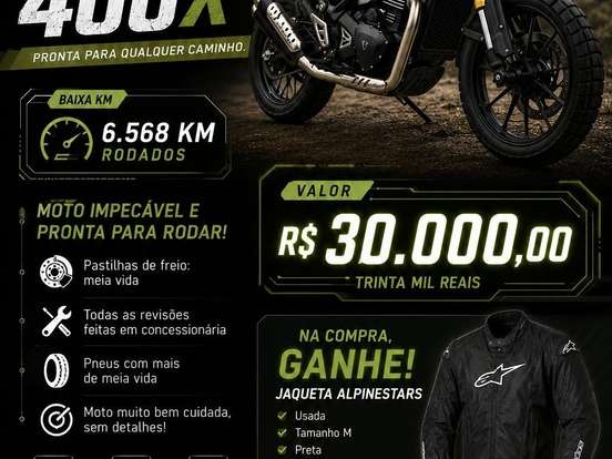 TRIUMPH-SCRAMBLER 400 X TRIUMPH-SCRAMBLER 400 X-2025