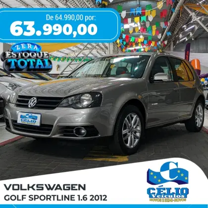 VOLKSWAGEN GOLF 1.6 MI SPORTLINE 8V FLEX 4P MANUAL VOLKSWAGEN GOLF 1.6 MI SPORTLINE 8V FLEX 4P MANUAL