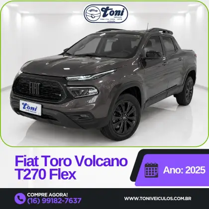 FIAT TORO 1.3 TURBO 270 FLEX VOLCANO AT6 FIAT TORO 1.3 TURBO 270 FLEX VOLCANO AT6