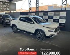 FIAT TORO 2.0 16V TURBO DIESEL RANCH 4WD AT9 FIAT TORO 2.0 16V TURBO DIESEL RANCH 4WD AT9