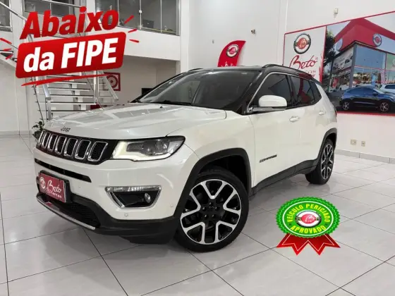 JEEP COMPASS 2.0 16V FLEX LIMITED AUTOMÁTICO JEEP COMPASS 2.0 16V FLEX LIMITED AUTOMÁTICO