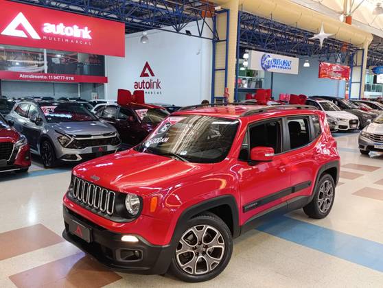 JEEP RENEGADE 1.8 16V FLEX LONGITUDE 4P AUTOMÁTICO