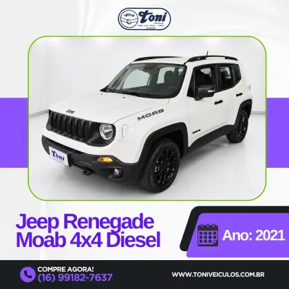 JEEP RENEGADE 2.0 16V TURBO DIESEL MOAB 4P 4X4 AUTOMÁTICO JEEP RENEGADE 2.0 16V TURBO DIESEL MOAB 4P 4X4 AUTOMÁTICO