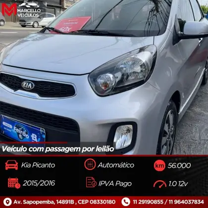 KIA PICANTO 1.0 EX 12V FLEX 4P MANUAL