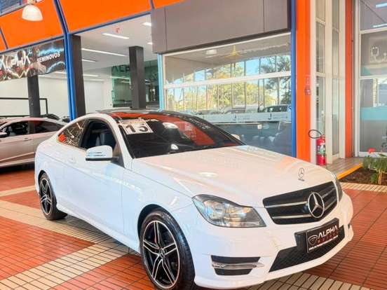 MERCEDES-BENZ-C 180-1.6 CGI COUPE 16V TURBO GASOLINA 2P AUTOMÁTICO MERCEDES-BENZ-C 180-2014