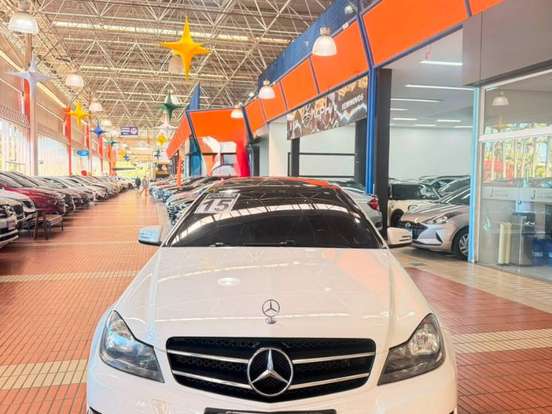 MERCEDES-BENZ-C 180-1.6 CGI COUPE 16V TURBO GASOLINA 2P AUTOMÁTICO MERCEDES-BENZ-C 180-2014