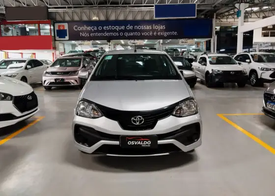 TOYOTA ETIOS 1.3 X 16V FLEX 4P AUTOMÁTICO TOYOTA ETIOS 1.3 X 16V FLEX 4P AUTOMÁTICO