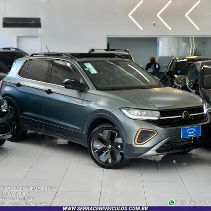 VOLKSWAGEN T-CROSS 1.4 250 TSI TOTAL FLEX EXTREME AUTOMÁTICO VOLKSWAGEN T-CROSS 1.4 250 TSI TOTAL FLEX EXTREME AUTOMÁTICO