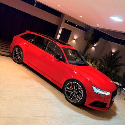 AUDI RS6 4.0 AVANT V8 32V BI-TURBO GASOLINA 4P TIPTRONIC