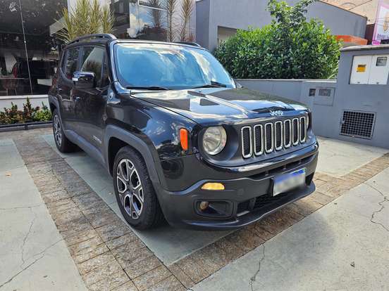 JEEP-RENEGADE-1.8 16V FLEX LONGITUDE 4P AUTOMÁTICO JEEP-RENEGADE-2016