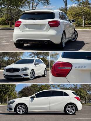 MERCEDES-BENZ-A 200-1.6 TURBO 16V FLEX 4P AUTOMÁTICO MERCEDES-BENZ-A 200-2014