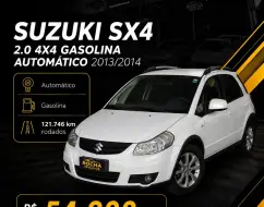 SUZUKI SX4 2.0 4X4 16V GASOLINA 4P AUTOMÁTICO SUZUKI SX4 2.0 4X4 16V GASOLINA 4P AUTOMÁTICO
