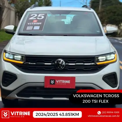 VOLKSWAGEN T-CROSS 1.0 200 TSI TOTAL FLEX COMFORTLINE AUTOMÁTICO