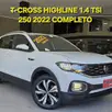 VOLKSWAGEN T-CROSS 1.4 250 TSI TOTAL FLEX HIGHLINE AUTOMÁTICO VOLKSWAGEN T-CROSS 1.4 250 TSI TOTAL FLEX HIGHLINE AUTOMÁTICO