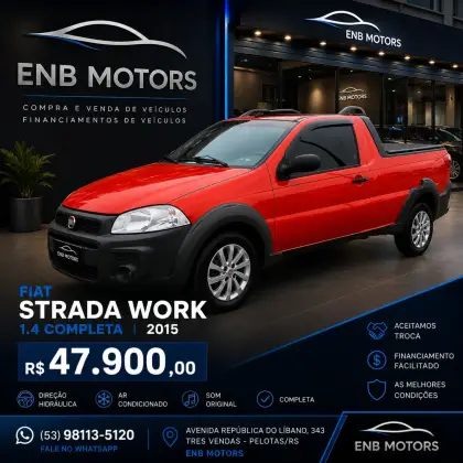 FIAT STRADA 1.4 MPI WORKING CS 8V FLEX 2P MANUAL