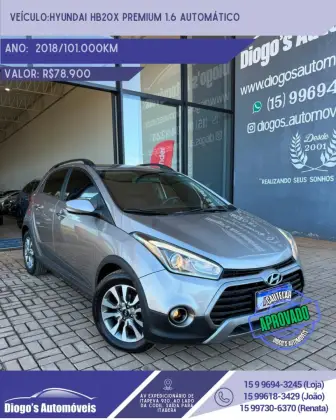 HYUNDAI HB20X 1.6 16V PREMIUM FLEX 4P AUTOMÁTICO
