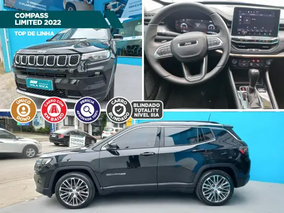 JEEP COMPASS 1.3 T270 TURBO FLEX LIMITED AT6 JEEP COMPASS 1.3 T270 TURBO FLEX LIMITED AT6