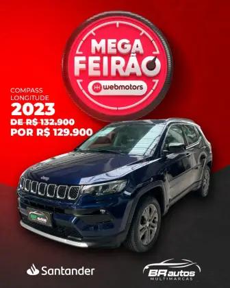 JEEP COMPASS 1.3 T270 TURBO FLEX LONGITUDE AT6