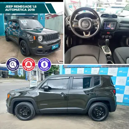 JEEP RENEGADE 1.8 16V FLEX 4P AUTOMÁTICO JEEP RENEGADE 1.8 16V FLEX 4P AUTOMÁTICO