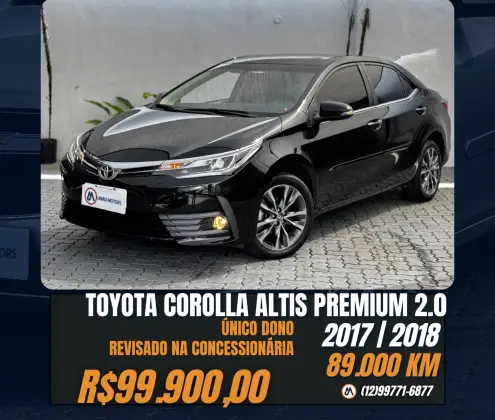 TOYOTA COROLLA 2.0 ALTIS 16V FLEX 4P AUTOMÁTICO TOYOTA COROLLA 2.0 ALTIS 16V FLEX 4P AUTOMÁTICO
