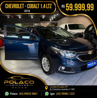 CHEVROLET COBALT 1.4 MPFI LTZ 8V FLEX 4P MANUAL