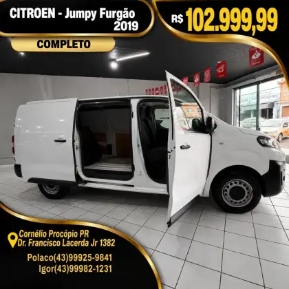 CITROËN JUMPY 1.6 BLUEHDI DIESEL FURGÃO MANUAL