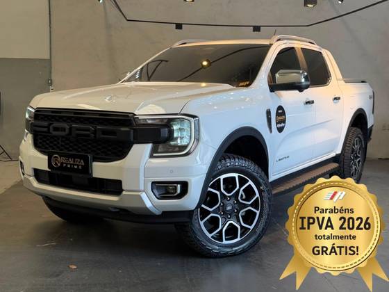 FORD RANGER 3.0 V6 TURBO DIESEL CD LIMITED 4X4 AUTOMÁTICO
