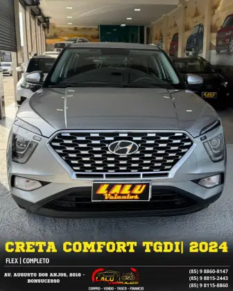 HYUNDAI CRETA 1.0 TGDI FLEX COMFORT AUTOMÁTICO HYUNDAI CRETA 1.0 TGDI FLEX COMFORT AUTOMÁTICO