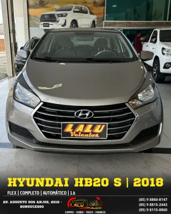 HYUNDAI HB20S 1.6 COMFORT STYLE 16V FLEX 4P AUTOMÁTICO