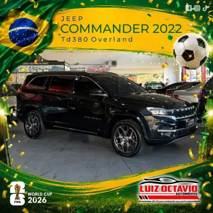 JEEP COMMANDER 2.0 TD380 TURBO DIESEL OVERLAND AT9 JEEP COMMANDER 2.0 TD380 TURBO DIESEL OVERLAND AT9