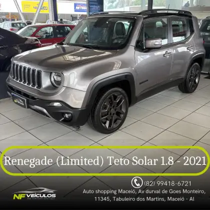 JEEP RENEGADE 1.8 16V FLEX LIMITED 4P AUTOMÁTICO JEEP RENEGADE 1.8 16V FLEX LIMITED 4P AUTOMÁTICO