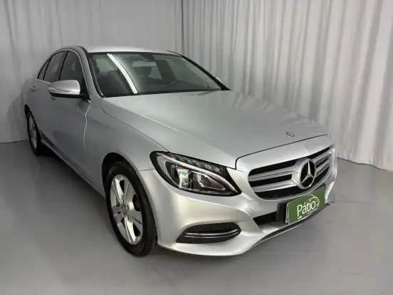 MERCEDES-BENZ-C 180-1.6 CGI EXCLUSIVE 16V TURBO GASOLINA 4P AUTOMÁTICO MERCEDES-BENZ-C 180-2015