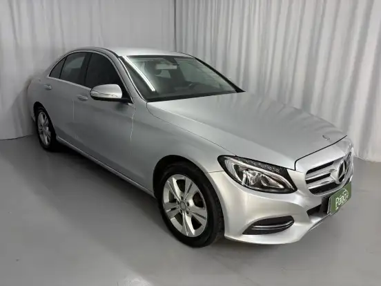 MERCEDES-BENZ-C 180-1.6 CGI EXCLUSIVE 16V TURBO GASOLINA 4P AUTOMÁTICO MERCEDES-BENZ-C 180-2015
