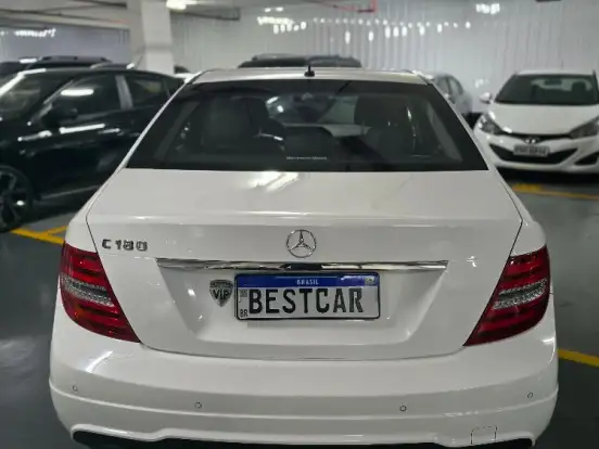 MERCEDES-BENZ-C 180-1.6 CGI SPORT 16V TURBO GASOLINA 4P AUTOMÁTICO MERCEDES-BENZ-C 180-2013
