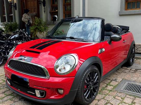 MINI-COOPER-1.6 JOHN COOPER WORKS CABRIO 16V GASOLINA 2P MANUAL MINI-COOPER-2012