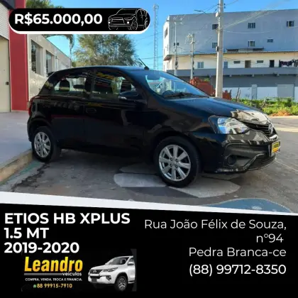 TOYOTA ETIOS 1.5 X PLUS 16V FLEX 4P MANUAL
